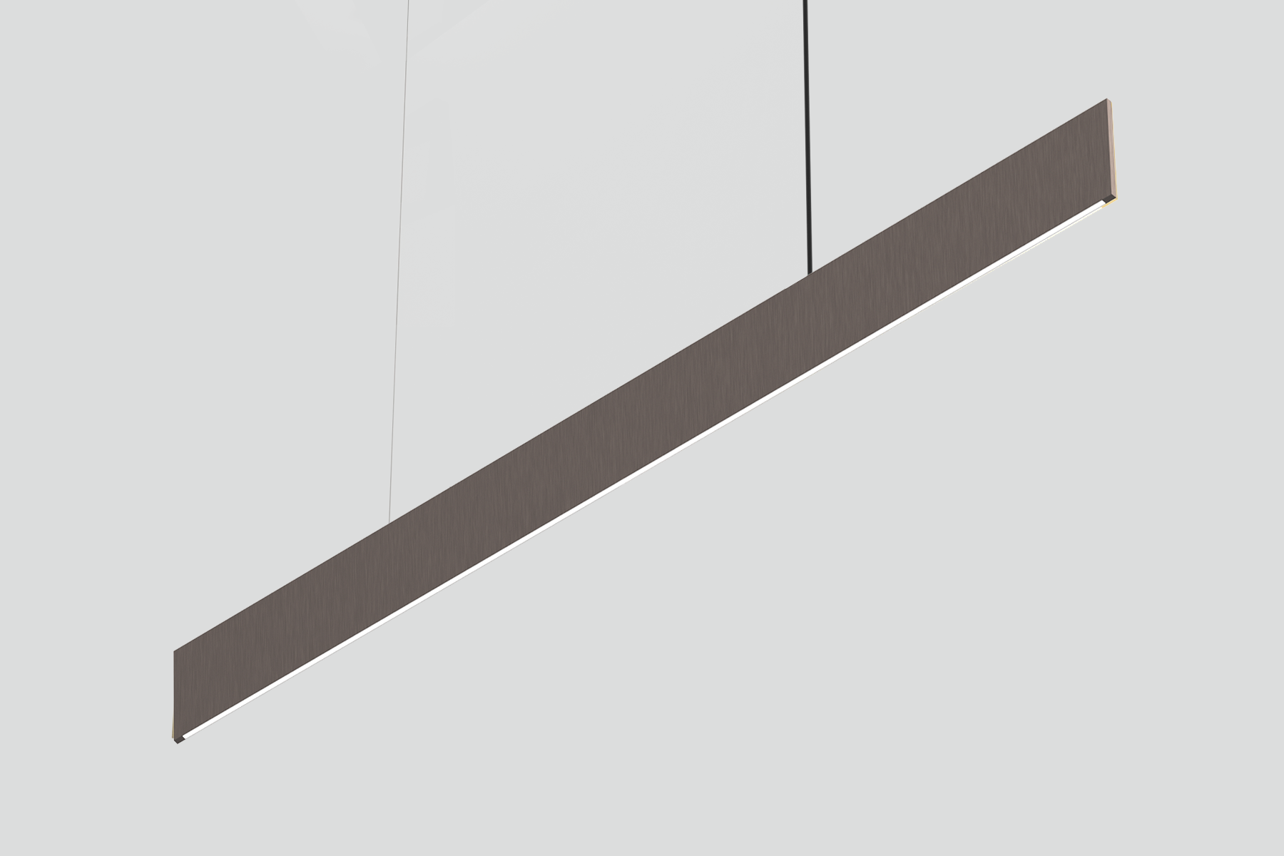 LINE 05 --- 7mm wide suspended linear light fixture