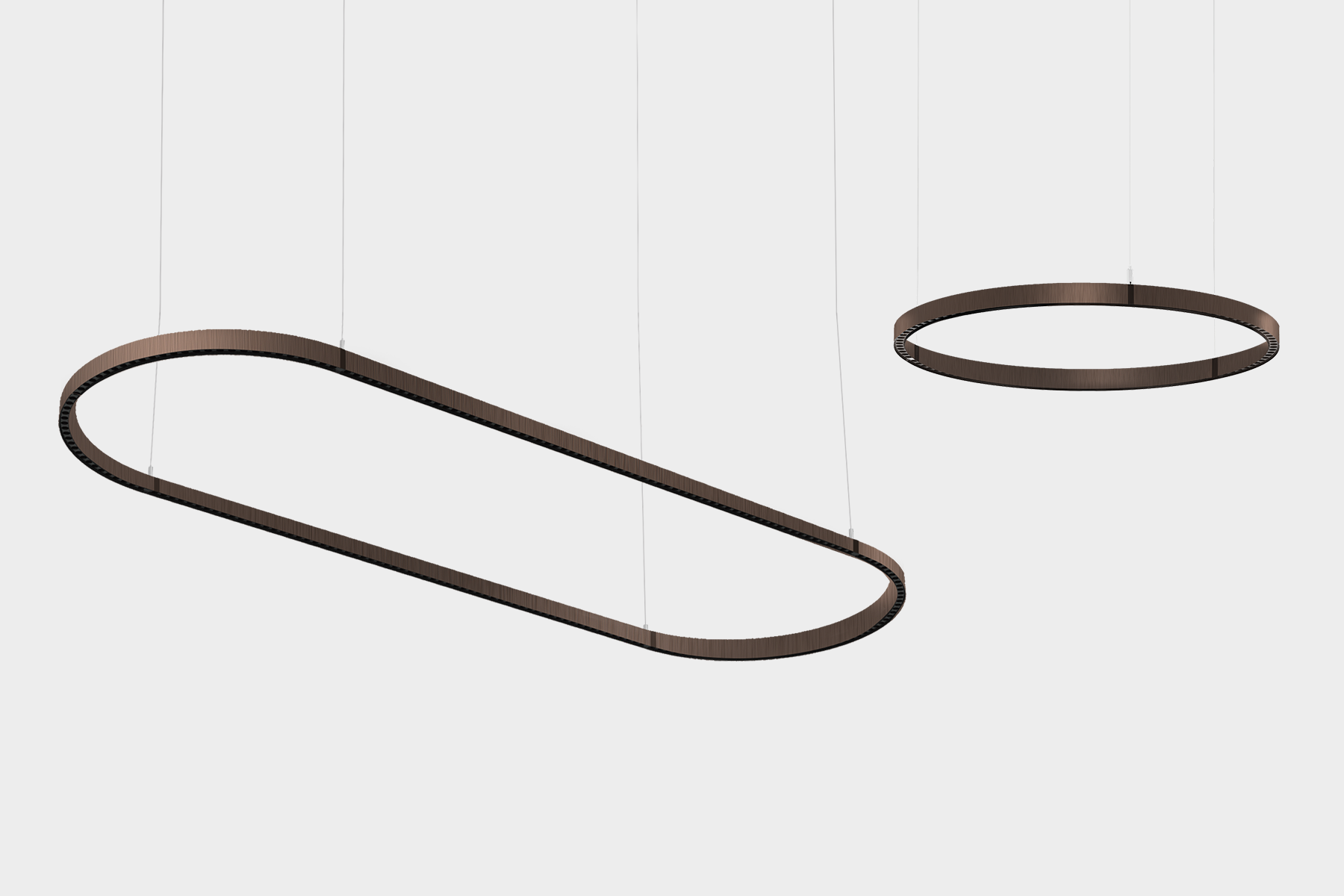 Line X System-Qring range, quick assembly curved linear ring