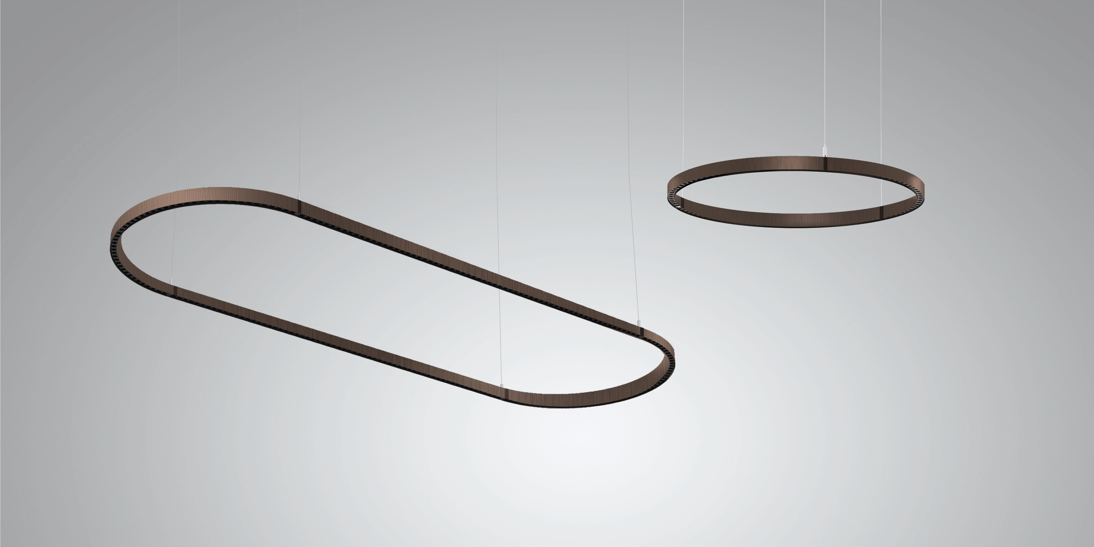 Line X System-Qring range, quick assembly curved linear ring