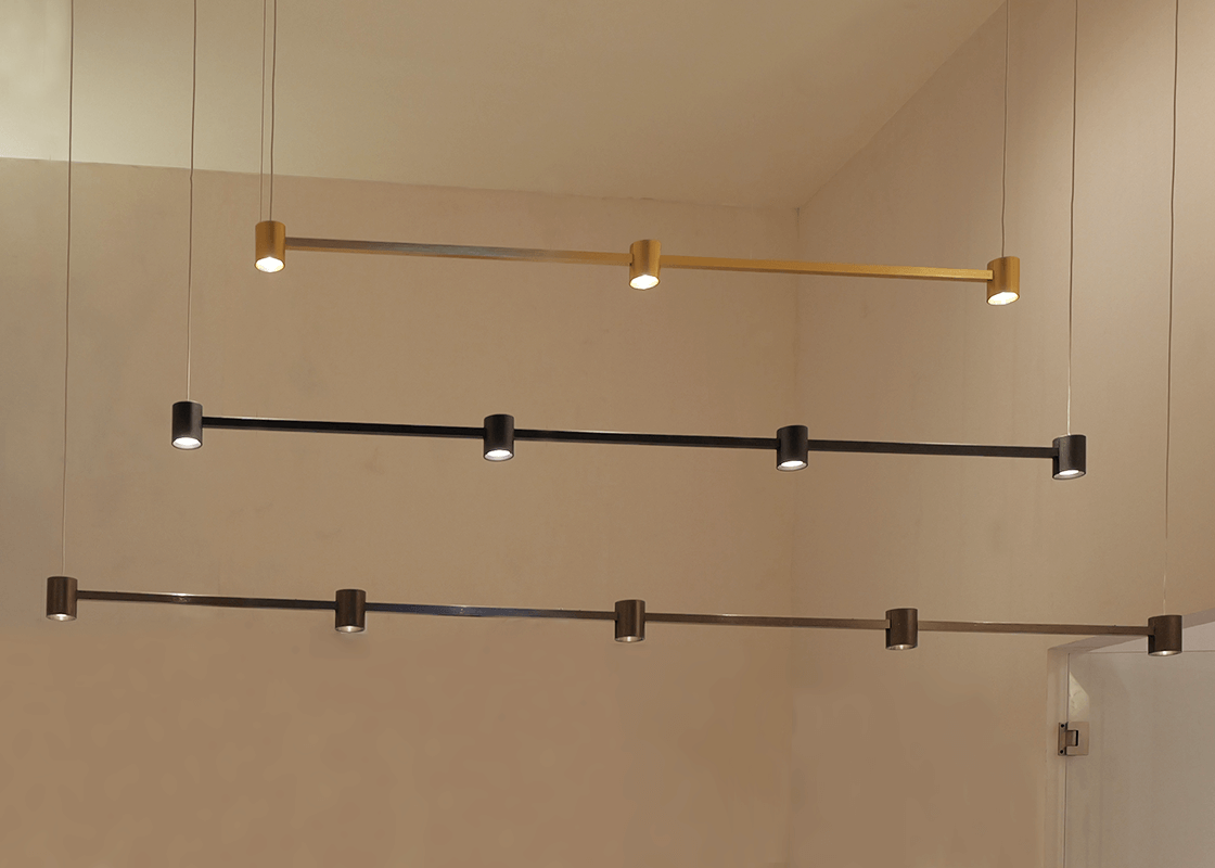 LAKY- ultra-minimalist hanging light fixture can be arranged in groups